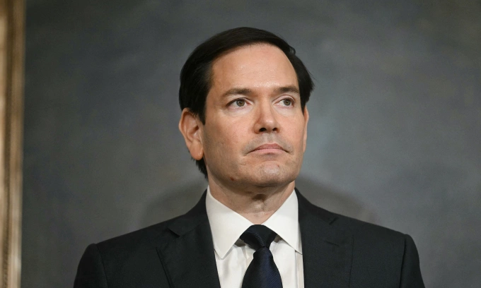 Ngoại trưởng Mỹ Marco Rubio tại Washington ngày 14/8. Ảnh: AFP