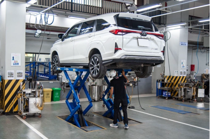 Veloz Cross là dòng xe nhận ưu đãi cao nhất tháng 8 của Toyota Việt Nam. Ảnh: TMV