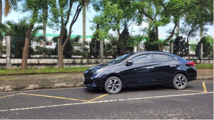 Mẫu sedan cỡ B Vios được người dùng đánh giá có cốp rộng, nội thất thoáng đãng và chi phí sử dụng thấp. Ảnh: NVCC