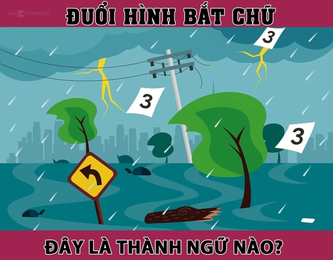 Câu thành ngữ khó nhằn này là gì?