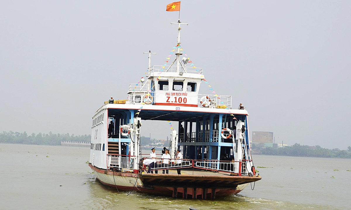 Phà Rạch Miễu ngưng hoạt động
