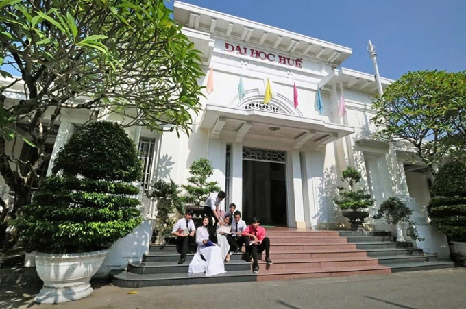 Đại học Huế. Ảnh: Fanpage nhà trường