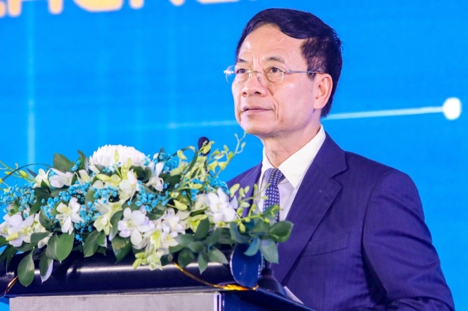 Bộ trưởng Khoa học và Công nghệ Nguyễn Mạnh Hùng. Ảnh: CMC