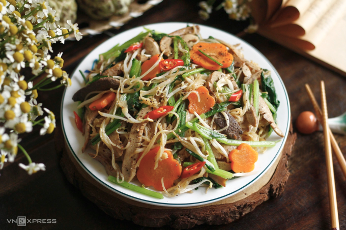 Hủ tiếu khô Cần Thơ có nét đặc biệt so với hủ tiếu ở các địa phương khác. Ảnh: Thanh Pham