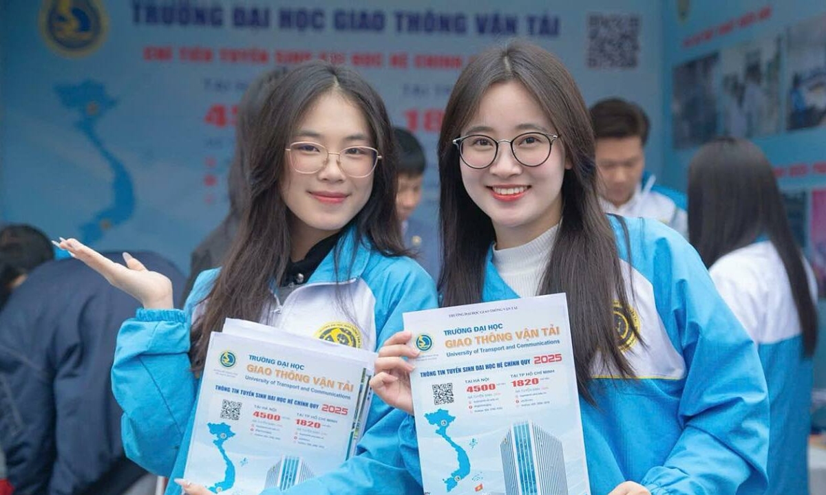 Điểm chuẩn Đại học Giao thông vận tải từ 15,06 đến 27,52