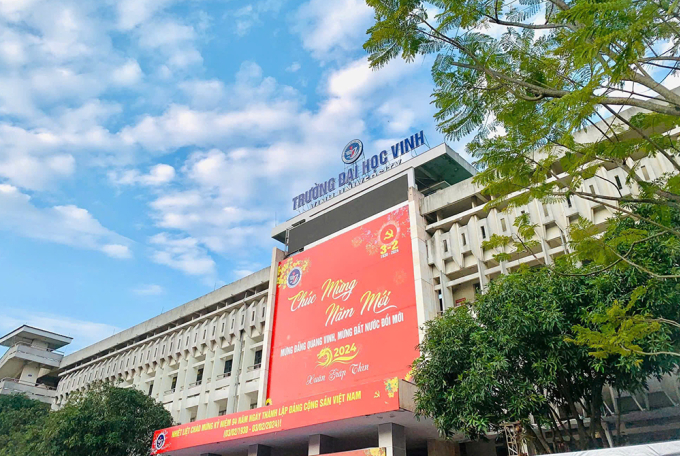 Trường Đại học Vinh. Ảnh: Fanpage nhà trường