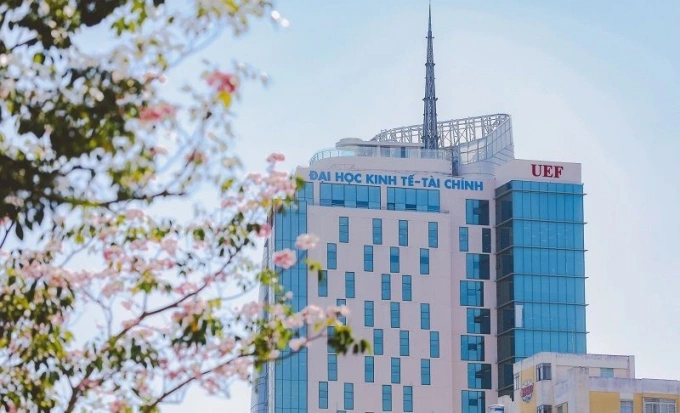 Trường Đại học Kinh tế - Tài chính TP HCM. Ảnh: UEF
