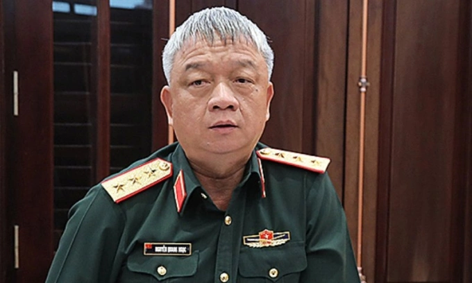 Thượng tướng Nguyễn Quang Ngọc. Ảnh: MOD
