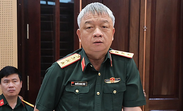 Thượng tướng Nguyễn Quang Ngọc. Ảnh: MOD