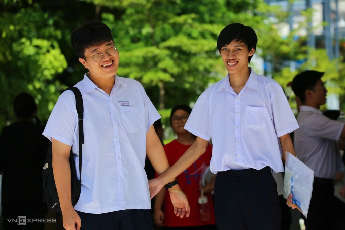 Thí sinh dự thi tốt nghiệp THPT 2025 tại Đà Nẵng. Ảnh: Nguyễn Đông