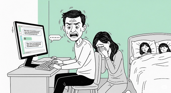 Cay đắng khi phát hiện vợ có thai với sếp cô ấy