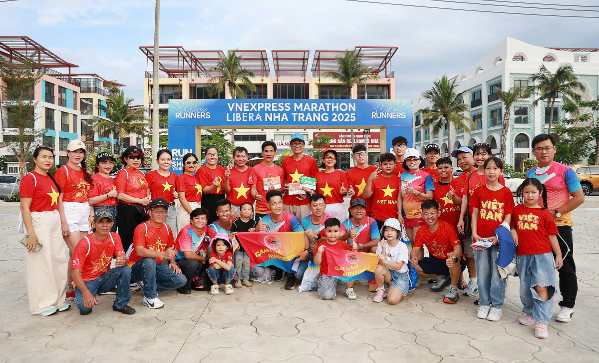 Cam Lâm Runners và hành trình trưởng thành cùng VnExpress Marathon