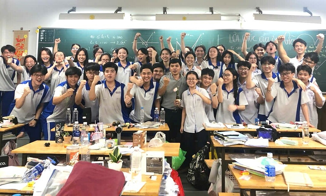 Bốn lớp có 100% học sinh đỗ trường Y