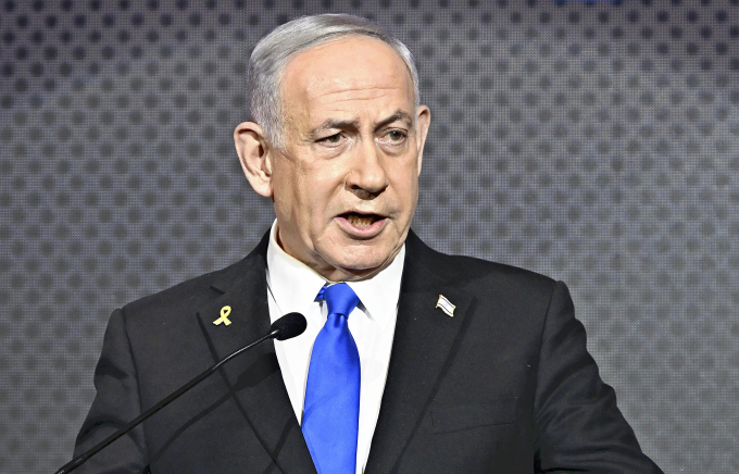 Thủ tướng Israel Benjamin Netanyahu phát biểu tại một sự kiện ở Jerusalem ngày 13/8. Ảnh: AFP