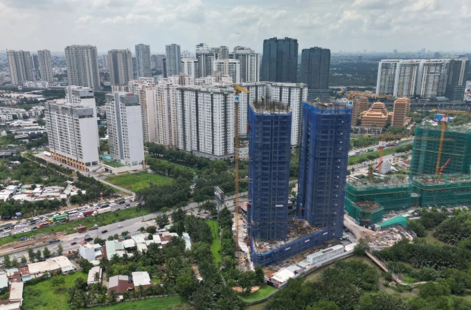 Bất động sản khu đông TP HCM, tháng 8/2025. Ảnh: Quỳnh Trần