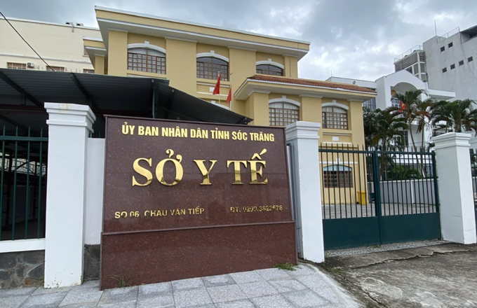 Trụ sở Sở Y tế tỉnh Sóc Trăng cũ. Ảnh: An Bình
