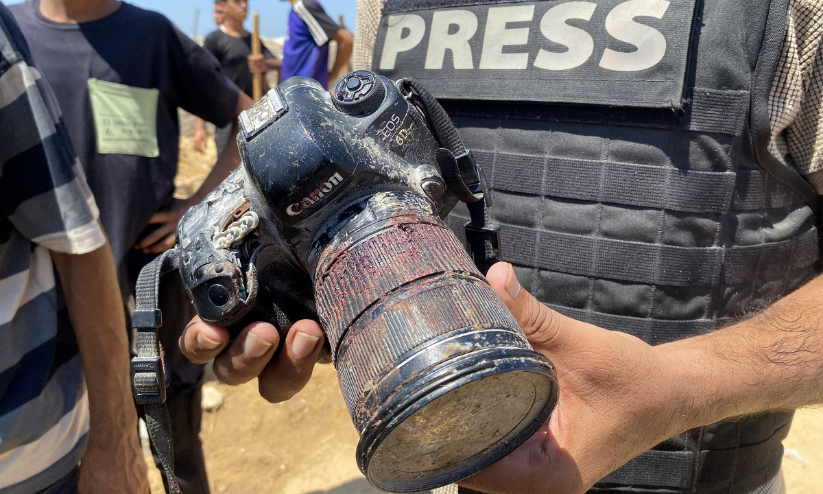 Đơn vị Israel bị cáo buộc 'tạo cớ để hạ sát' nhà báo ở Gaza