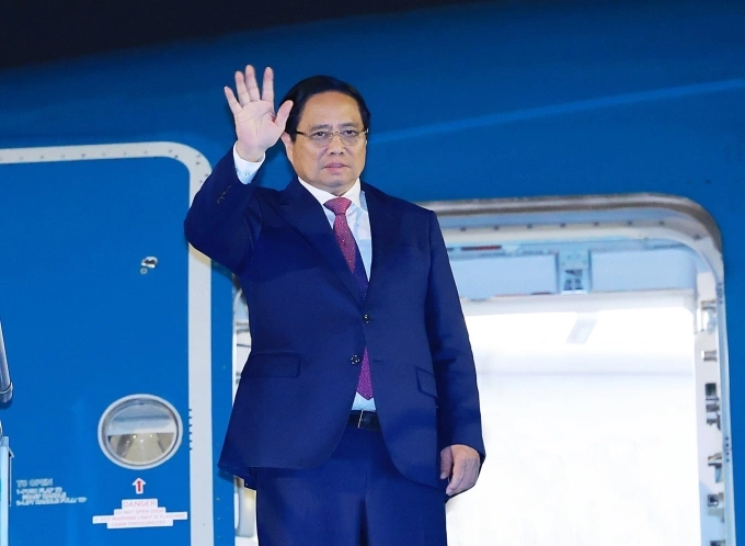 Thủ tướng Phạm Minh Chính lên đường tham dự Hội nghị Thượng đỉnh Tổ chức Hợp tác Thượng Hải (SCO) 2025 tại Trung Quốc. Ảnh: TTXVN