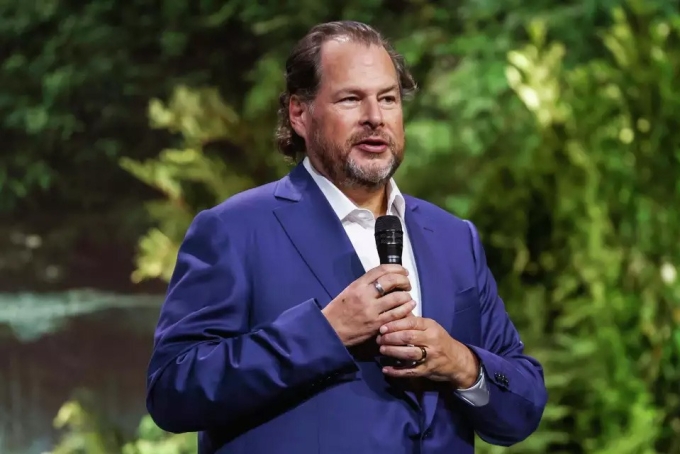 CEO Salesforce, Marc Benioff. Ảnh:Jessica Christian/San Francisco Chronicle CEO Salesforce, Marc Benioff. Ảnh:Jessica Christian/San Francisco Chronicle