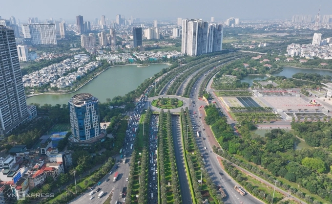 Đại Lộ Thăng Long. Ảnh: Ngọc Thành