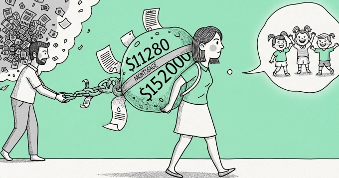 Thu nhập tháng 70 triệu đồng, có nên trả nợ hộ chồng 200 triệu