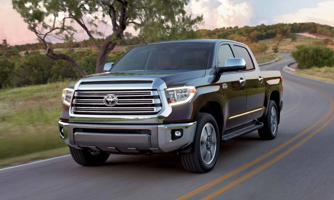 Tundra - một chiếc bán tải hiệu Toyota - là nhà vô địch về sức bền. Ảnh: Edmunds