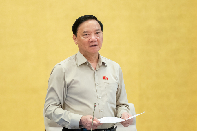 Phó chủ tịch Quốc hội Nguyễn Khắc Định. Ảnh: Phạm Thắng