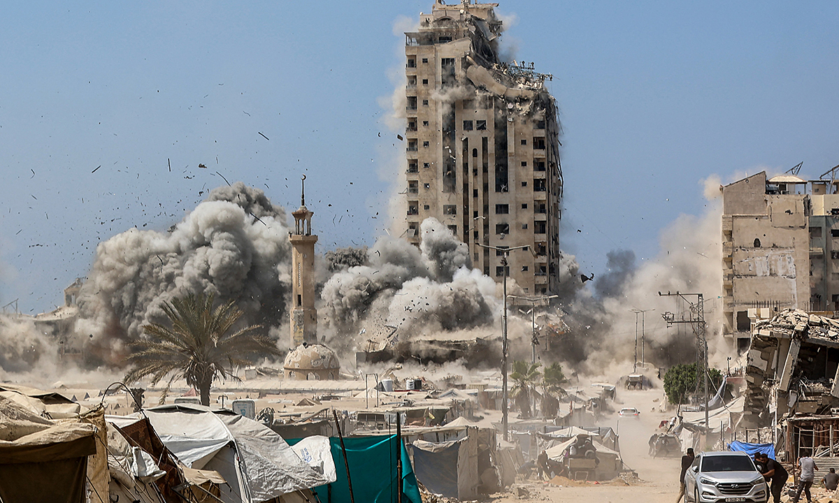 Israel yêu cầu dân Palestine sơ tán khỏi Gaza City