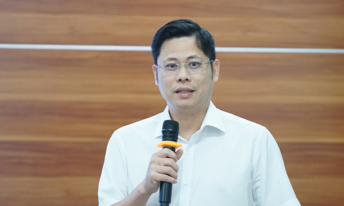 Ông Hoàng Anh Tú, Phó vụ trưởng Vụ Khoa học kỹ thuật và công nghệ. Ảnh: Bảo Lâm