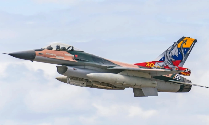 Tiêm kích F-16 Venezuela trong ảnh đăng năm 2013. Ảnh: Không quân Brazil