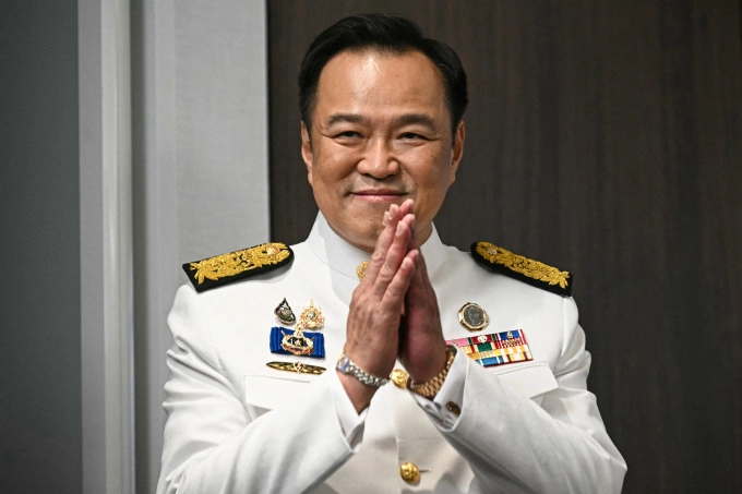 Tân Thủ tướng Thái Lan Anutin Charnvirakul nhậm chức ngày 7/9. Ảnh: AFP