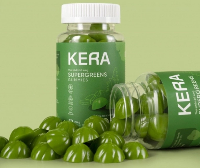 Sản phẩm kẹo Kera.