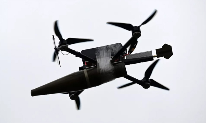 Drone Nga hoạt động trên khu vực tiền tuyến tháng 11/2024. Ảnh: RIA Novosti