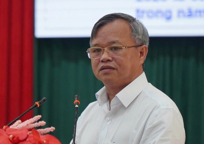 Ông Cao Tiến Dũng thời điểm còn làm Chủ tịch UBND tỉnh Đồng Nai. Ảnh: Phước Tuấn