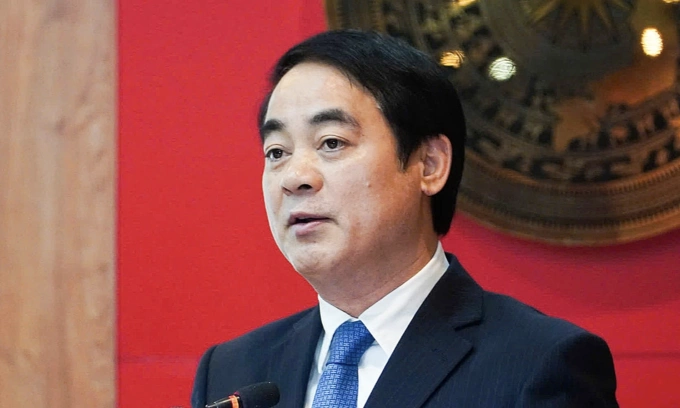Ông Nghiêm Xuân Thành, Bí thư Tỉnh ủy Khánh Hòa. Ảnh: Bùi Toàn