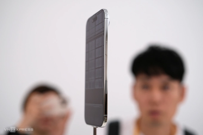 iPhone Air. Ảnh: Tuấn Hưng