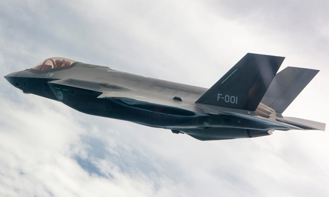 Tiêm kích F-35 của Hà Lan. Ảnh: BQP Hà Lan