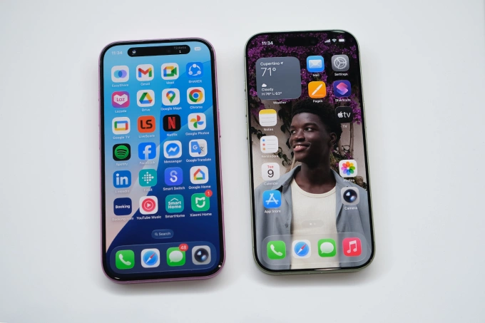 Ảnh thực tế iPhone 17 tại lễ ra mắt ngày 9/9. Ảnh: Tuấn Hưng
