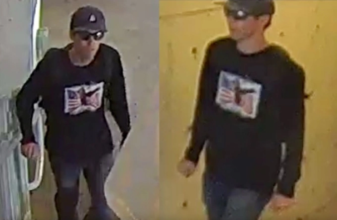 Hình ảnh nghi phạm vụ ám sát Charlie Kirk được công bố ngày 11/9. Ảnh: X/FBI Salt Lake City