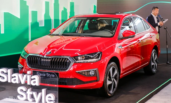 Skoda Slavia ra mắt thị trường VIệt Nam ngày 11/9. Ảnh: Lương Dũng
