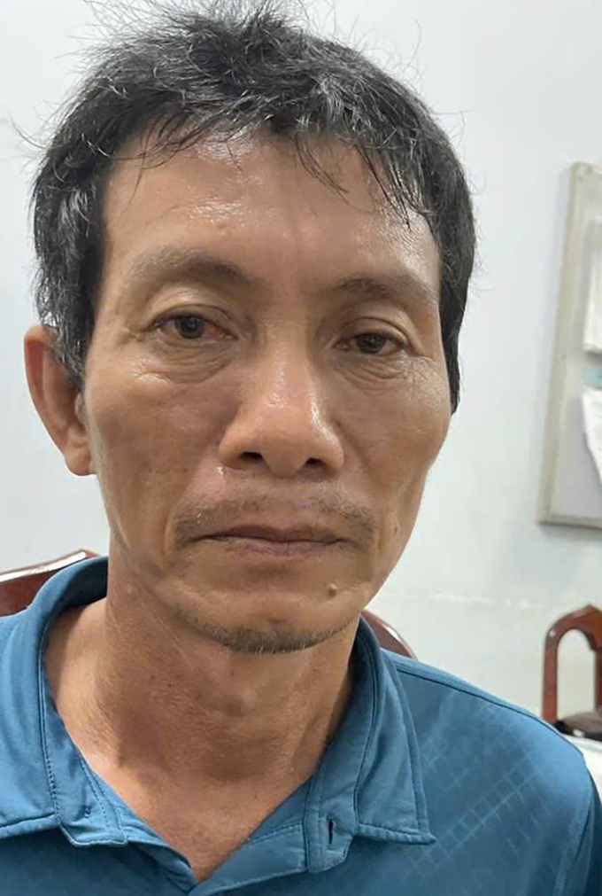 Nguyễn Thanh Nhã thời điểm bị bắt giữ. Ảnh: Nam An