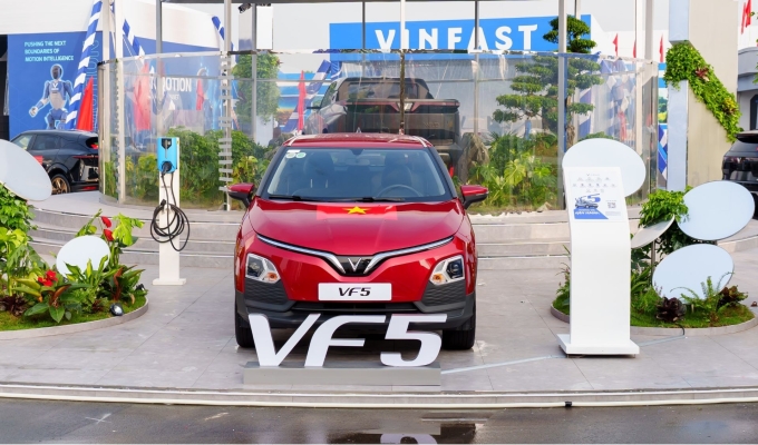 VF 5 là dòng xe bán chạy nhất của VinFast tháng 8. Ảnh: Tuấn Vũ