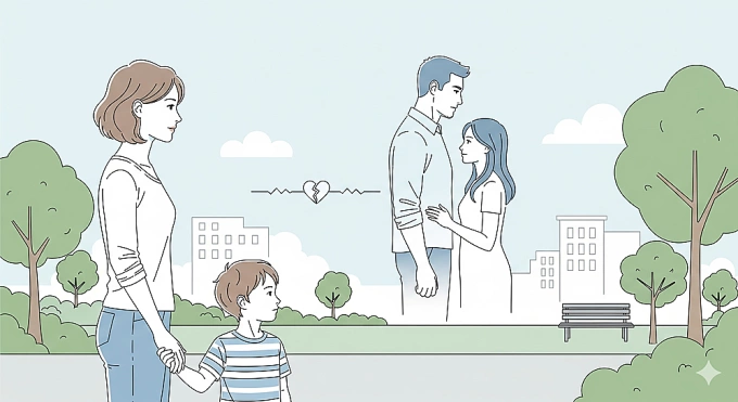 Ly hôn vì chồng quan hệ không rõ ràng với em họ
