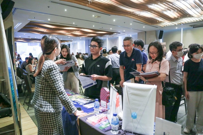 Triển lãm Giáo dục Công lập Singapore do INEC tổ chức vào năm 2024. Ảnh: INEC