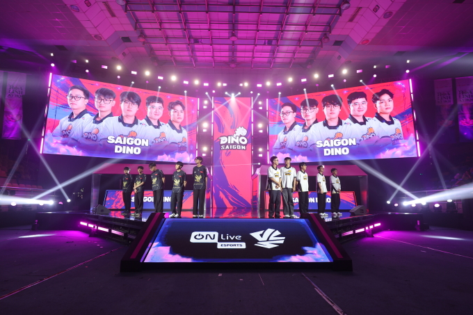 Saigon Dino đối đầu SN Cyber Esports tại VCS Final 2025. Ảnh: VCS