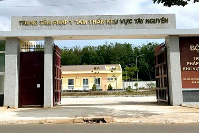 Trung tâm Pháp y tâm thần khu vực Tây Nguyên. Ảnh: Ngọc Oanh