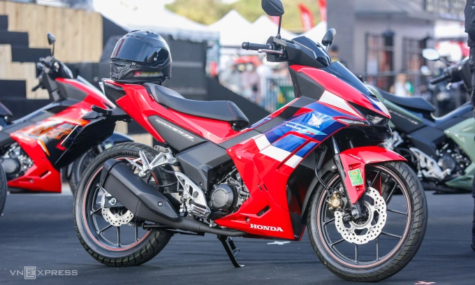 Honda Winner R thế hệ mới ra mắt tại Đà Lạt, Lâm Đồng ngày 13/9. Ảnh: Lương Dũng