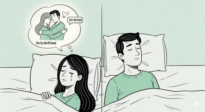 Phát hiện chồng chỉ có hứng thú với sex khi nghĩ đến người cũ