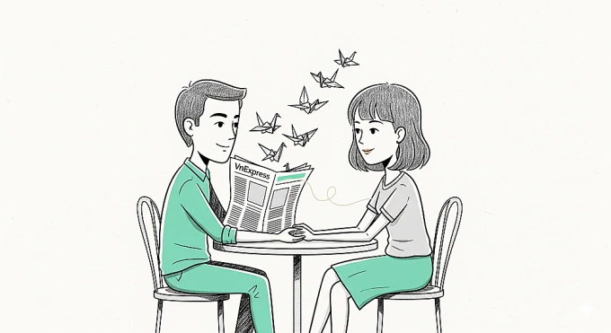 Bật cười với thư Hẹn hò VnExpress của cô gái ấy, tôi yêu lúc nào chẳng hay