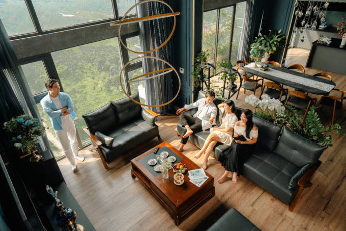 Bên trong một căn penthouse tại Ecopark Hưng Yên. Ảnh: Ecopark